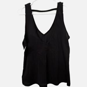 Victoria's Secret Sport Body Wick Women’s Black V-Neck Athletic Tank Top Sm NWT